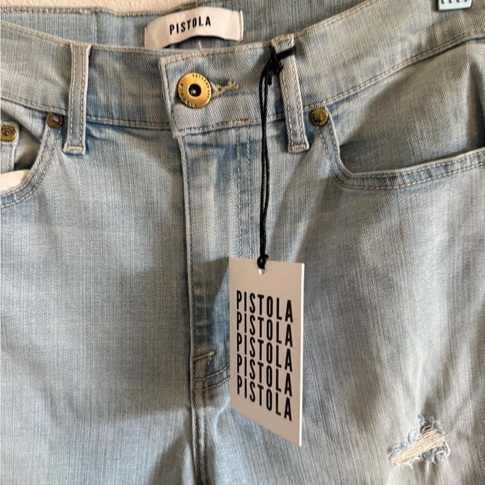 Pistola Light Blue Skinny Jeans - Picture 3 of 4